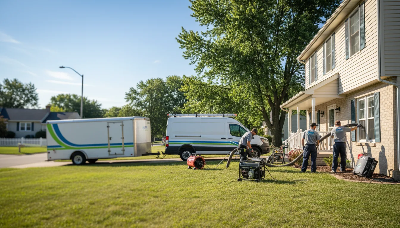 Flooded Basement Restoration And Cleanup With Repair in Belle Plaine, KS near me